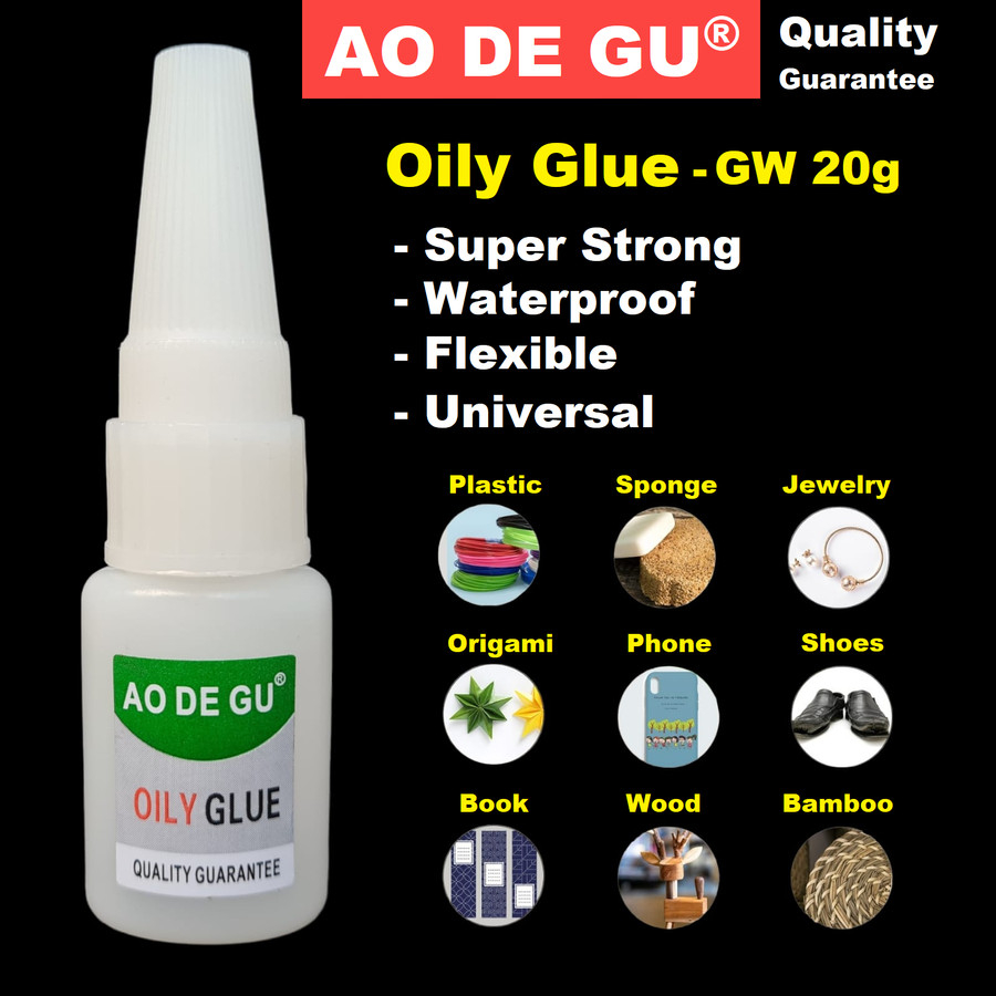 Oily Glue Premium Asli Lem Setan/ Korea Perekat Super Kuat Besi Sepatu