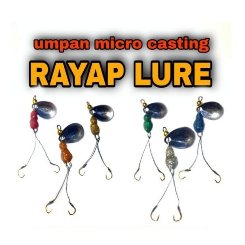 RAYAP LURE UMPAN CASTING WADER, RED DEVIL . MURAH