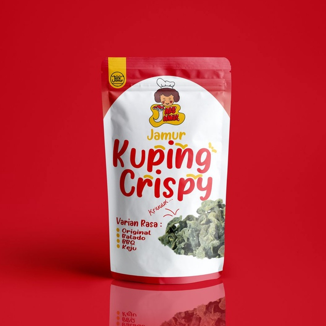 

Snack Jamur Kuping Crispy Renyah / Cemilan Kekinian Murah 80gr