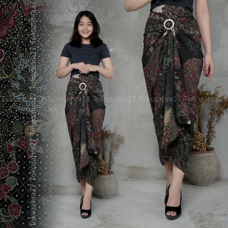 Rok Lilit Batik VOL 2 Bawahan Jumbo 100x180 Wrap Skrip Tokozahra27 BIG SIZE