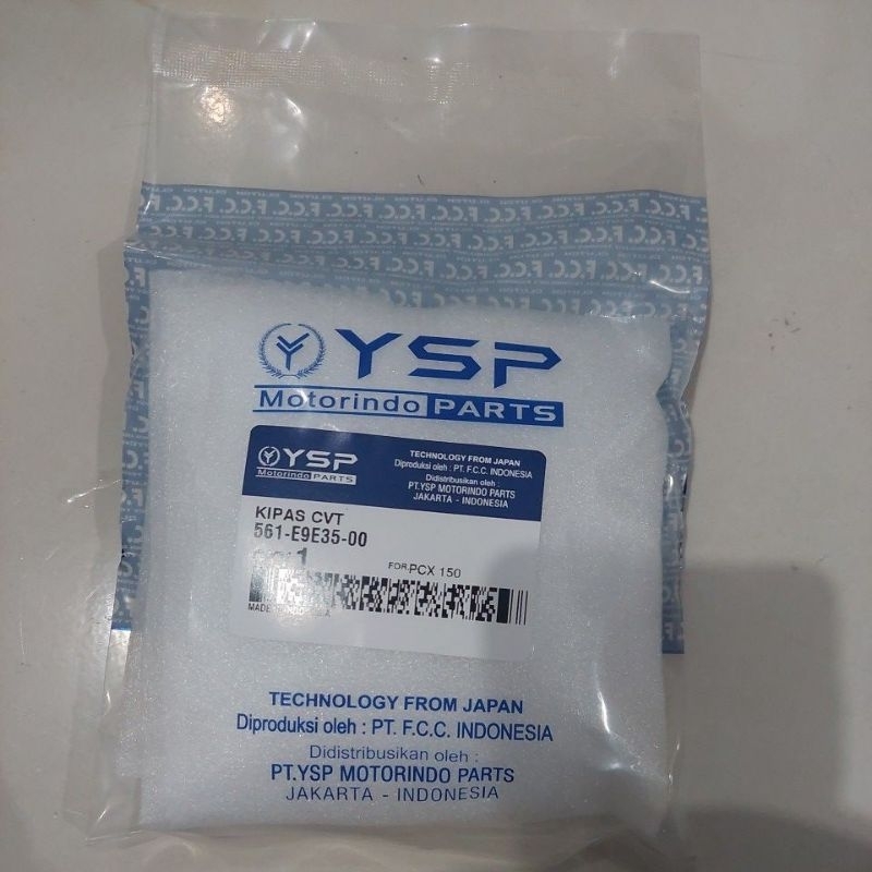 kipas pulley cvt honda pcx 150 k97 asli ori FCC