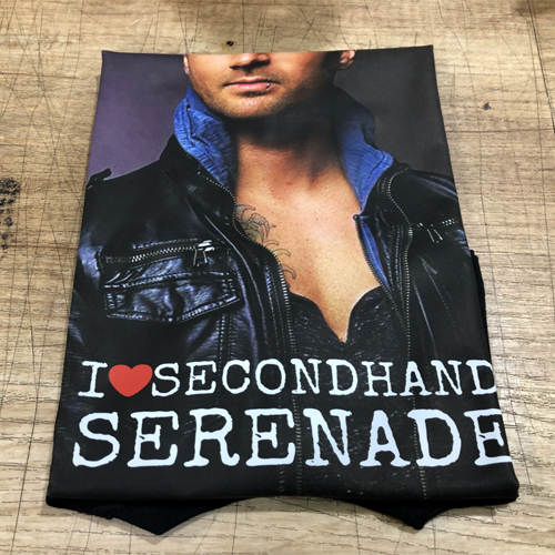 Kaos Secondhand Serenade Tshirt 100% Cotton
