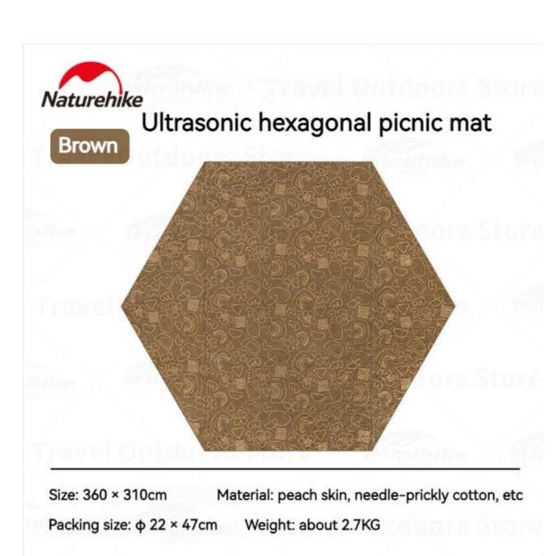 MAT TENDA HAXAGONAL AUTOMATIC NATUREHIKE CNH22ZP007 []