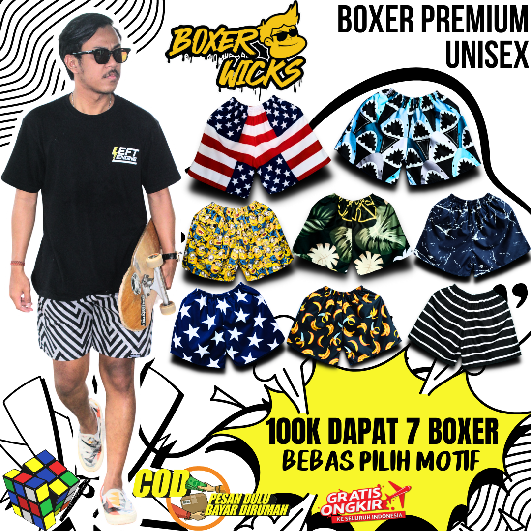 BOXER PRIA | KOLOR PRIA | BOXERPREMIUM | CELANA PENDEK PRIA | BOXER UNISEX DEWASA | BOXER MOTIF | BOXER DISTRO | CELANA PENDEK SANTAI | BOXER MURAH