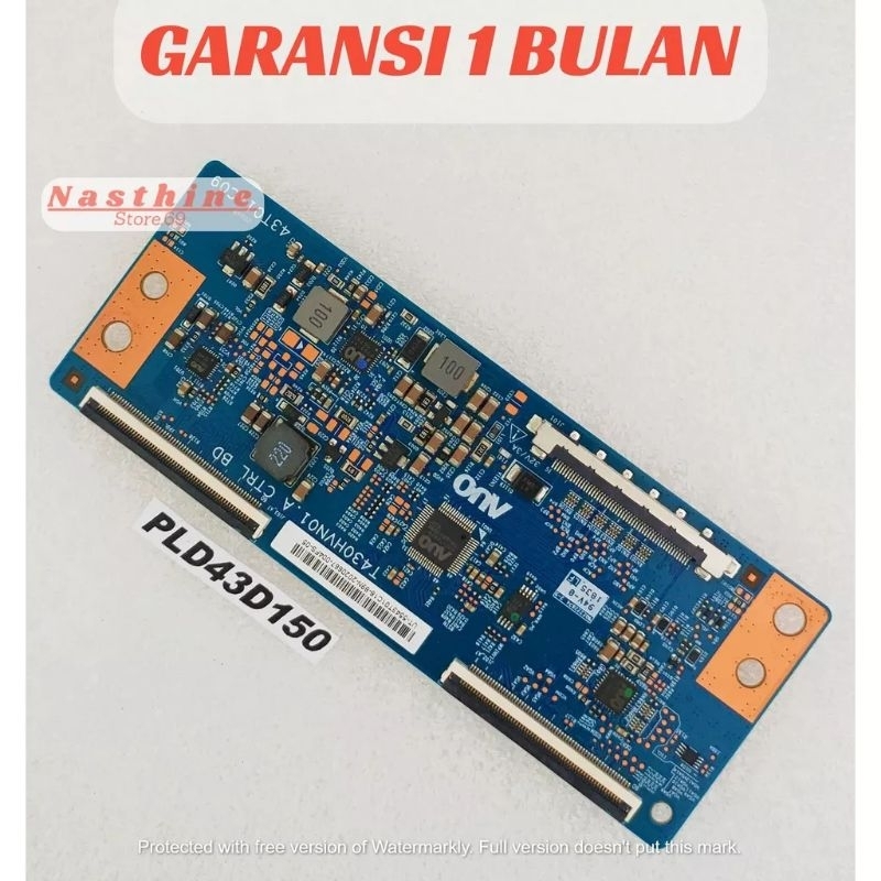 TCON - TCONBOARD - T CON - MESIN TV POLYTRON PLD 43D150