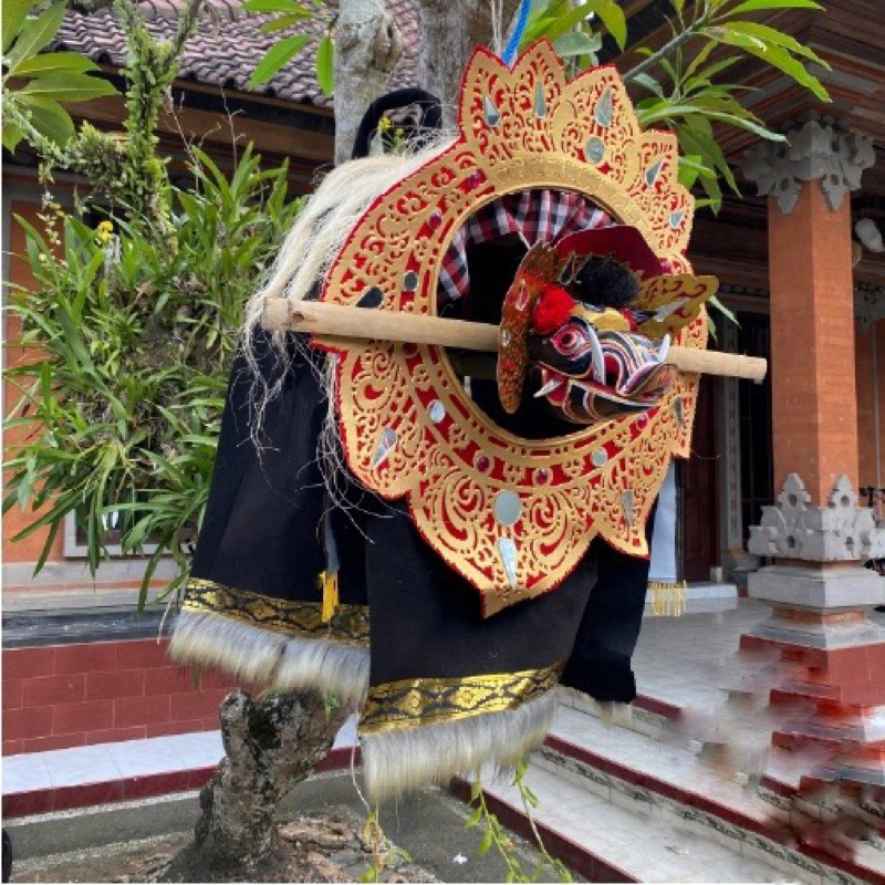 Barong Ket Barong Bangkung Full Set Anak Oleh Oleh Bali