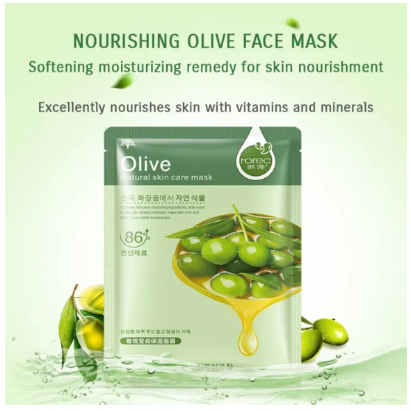 WOOLOVE Han Chan Masker Lembar Masker Pelembab Aloe Blueberry Masker Seprei Kombinasi Perawatan Tanaman Masker Pelembap Perawatan Kulit Melar