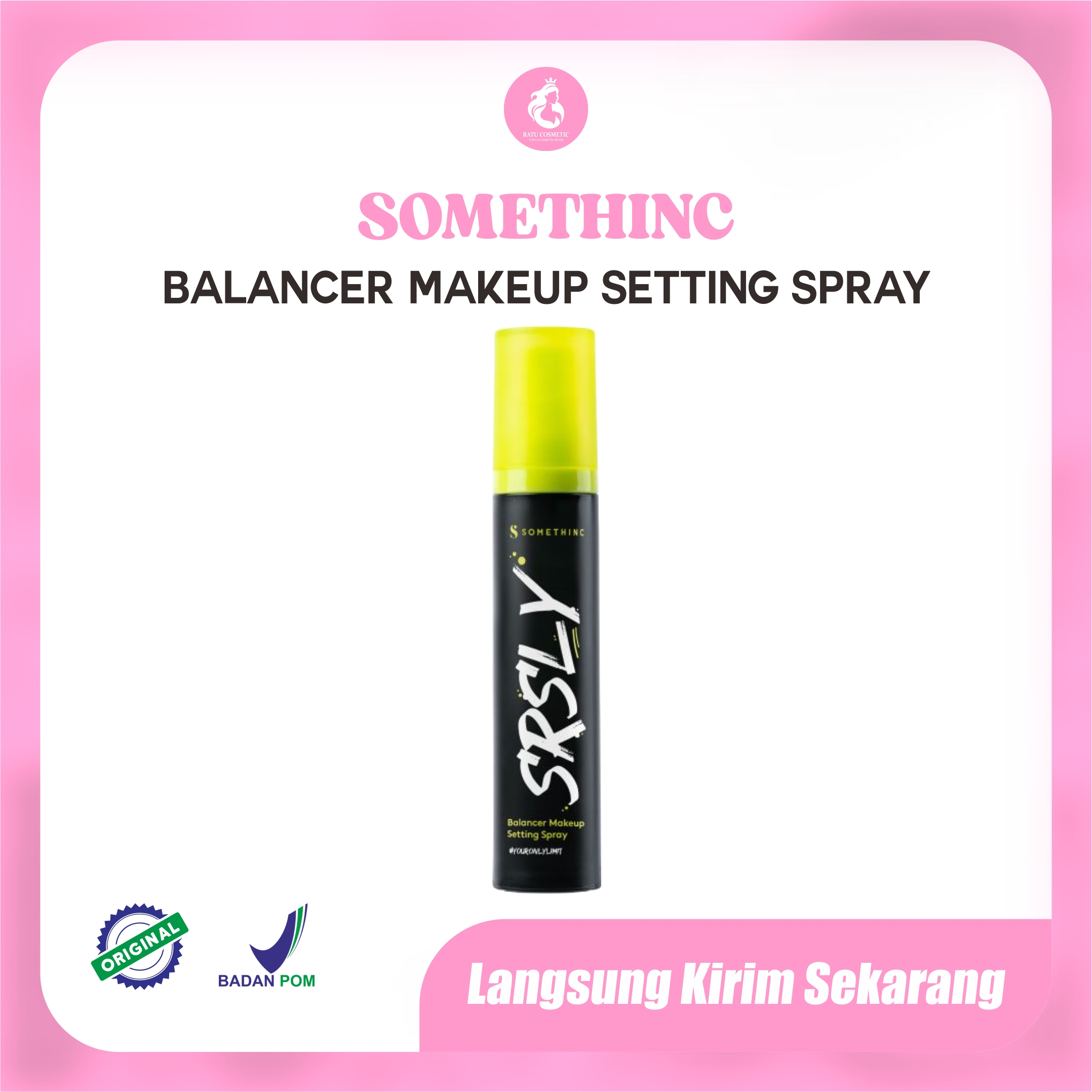 SOMETHINC SRSLY Balancer Make Up Setting Spray 50ML