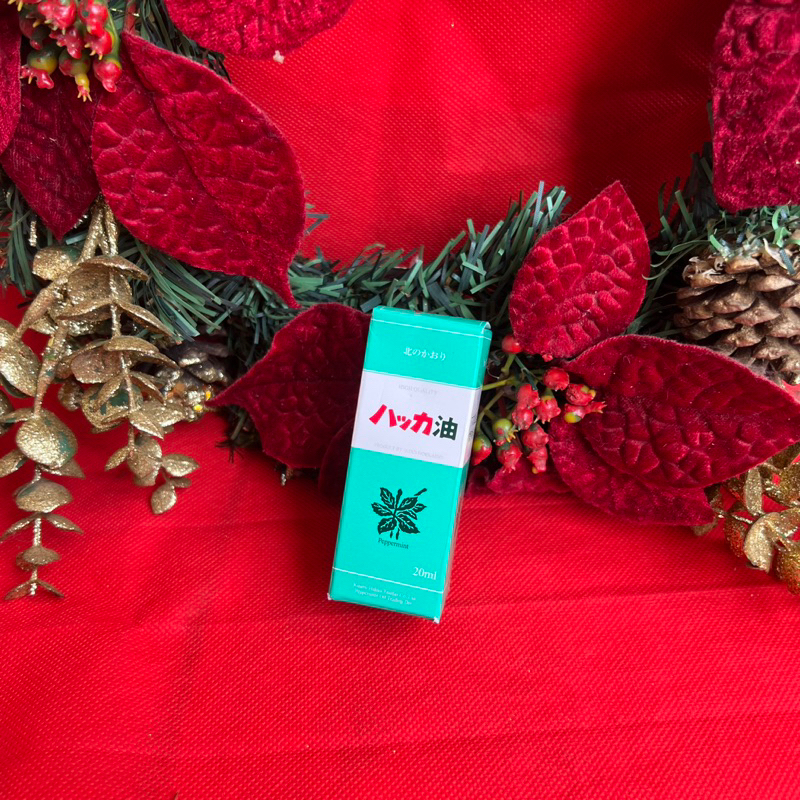 Kitami Hakka Tusho Peppermint Oil Bottle - Minyak Angin Hakka Oil Original Jepang