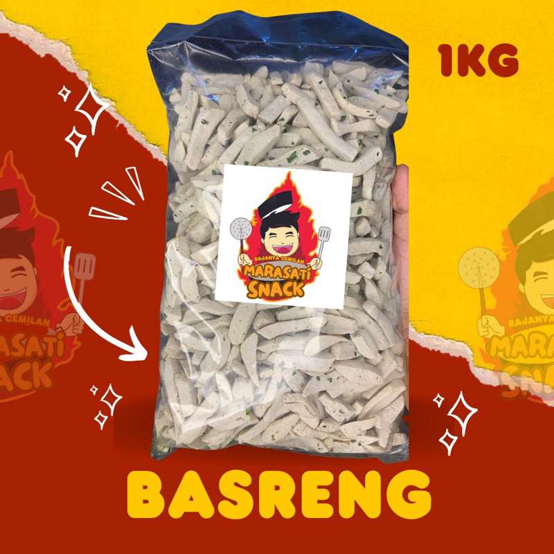 

Basreng Original/Basreng Gurih(1kg)/Marasati Snack