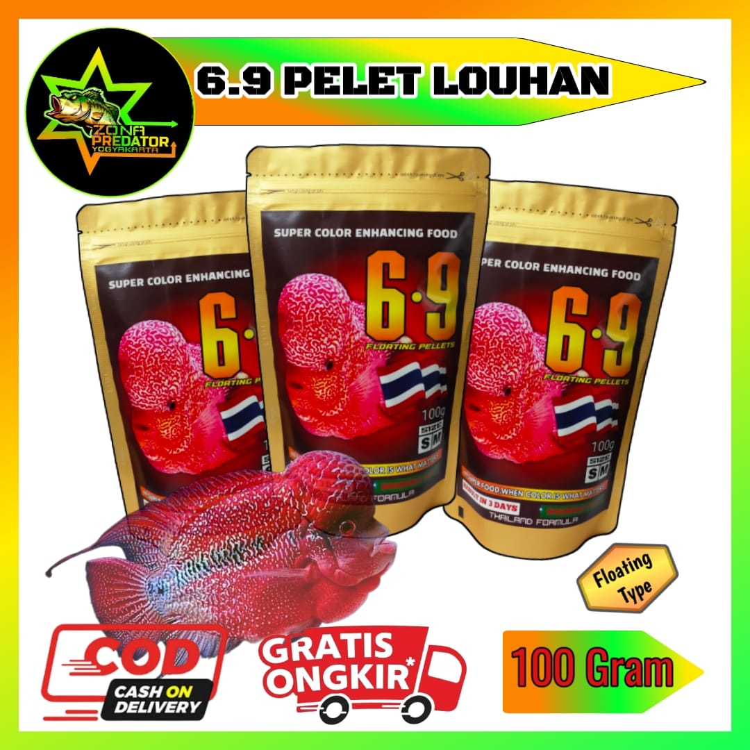 Pelet Louhan Pelet 69 Thailand 100gr Original