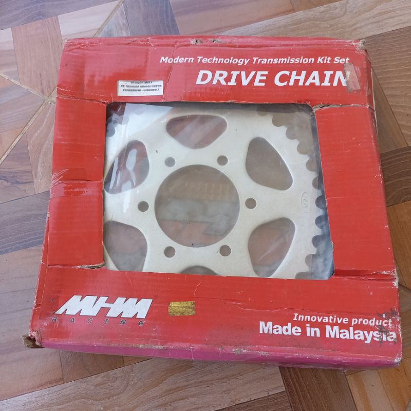gear rantai roda drive chain kit 14T-39T/520-104H Ninja rr new rr 150 old SE zx cbu MHM Racing