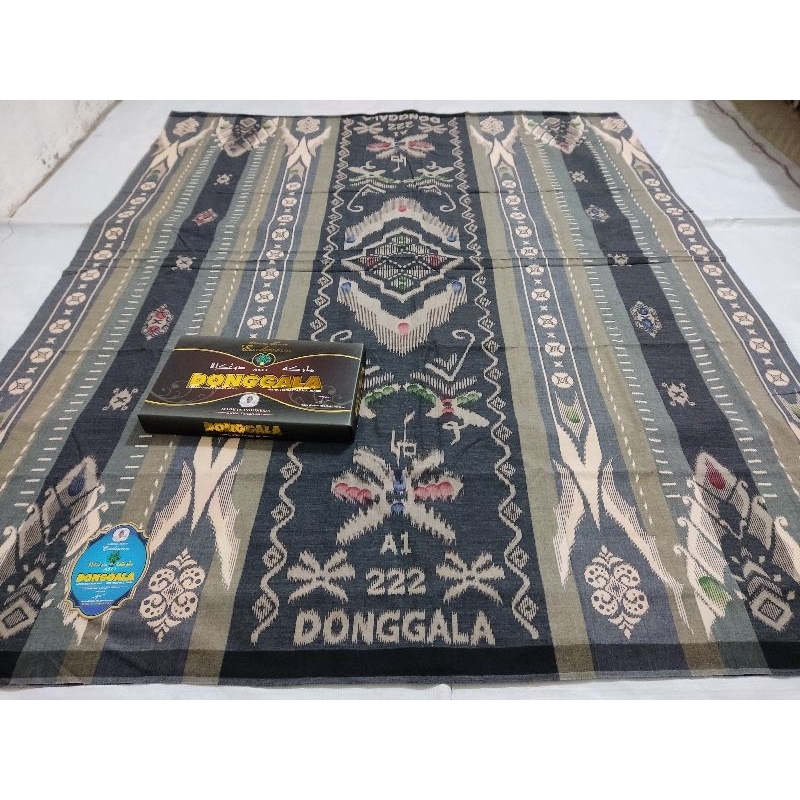 Sarung DONGGALA Katun A1 222 Motif TORAJA Colet 3D