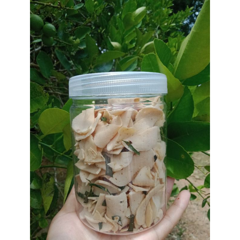 

kripikbasrengoriginalayambawang500 gram