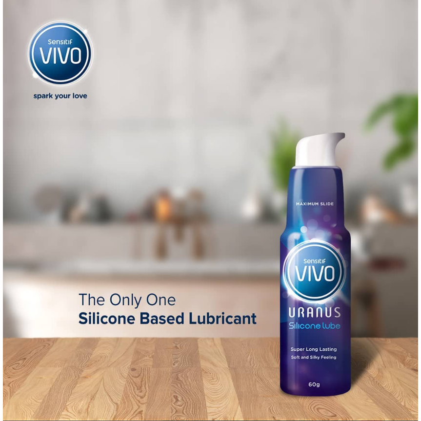 [BPOM] VIVO Uranus Lube Isi 60 ml / Vivo Lubricant / Gel Pelumas / MY MOM