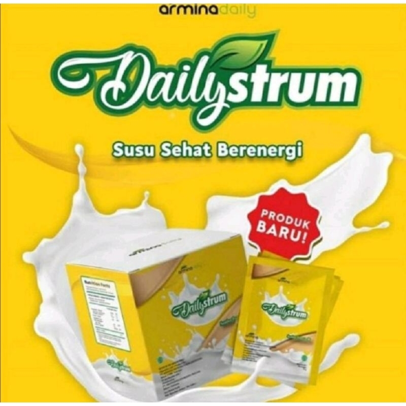 

susu Dailystrum arminadaily 1/2 box isi 5 Sachet
