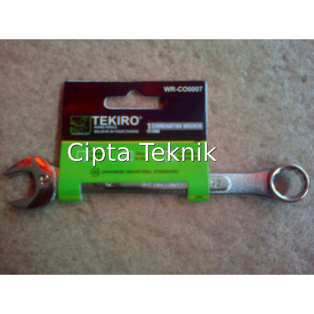 Kunci Ring Pas Tekiro 12mm Combination Wrench 12 mm
