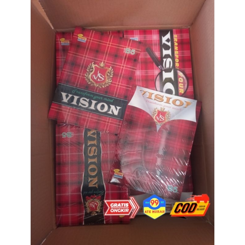 42L - BIGBOSS isi 42NEW VISION /Buku tulis/buku catatan/buku bigboss 42 lembar