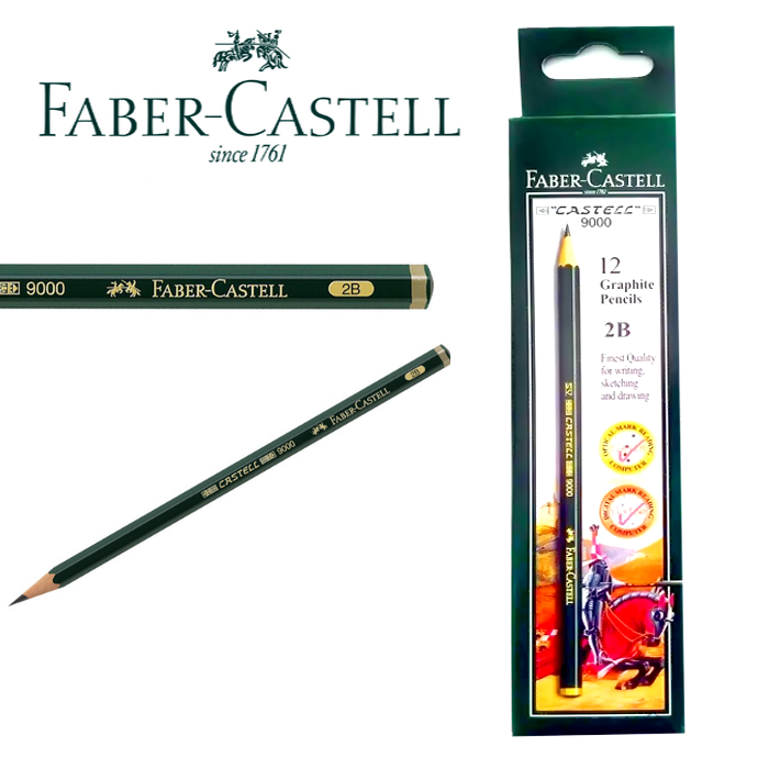 

Pensil faber castell 2B