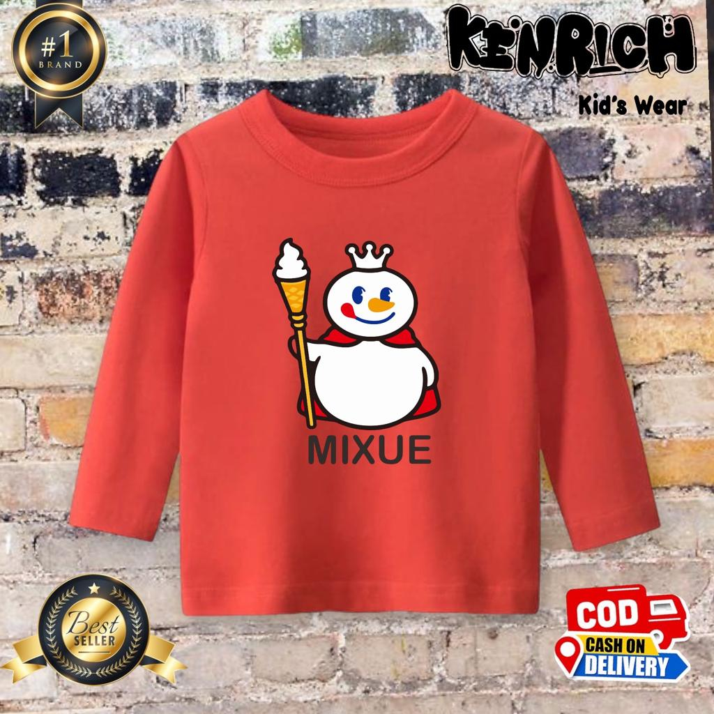 KAOS ANAK LENGAN PANJANG MIXUE
