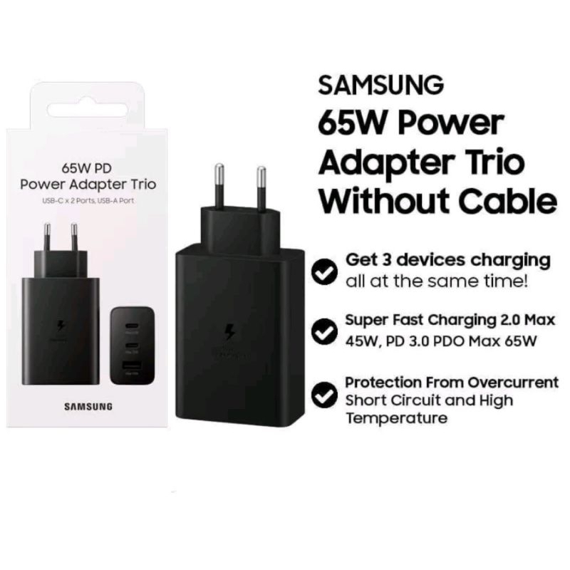 Batok Kepala Charger Samsung 35 Watt &amp; 65 Watt Usb C C to C