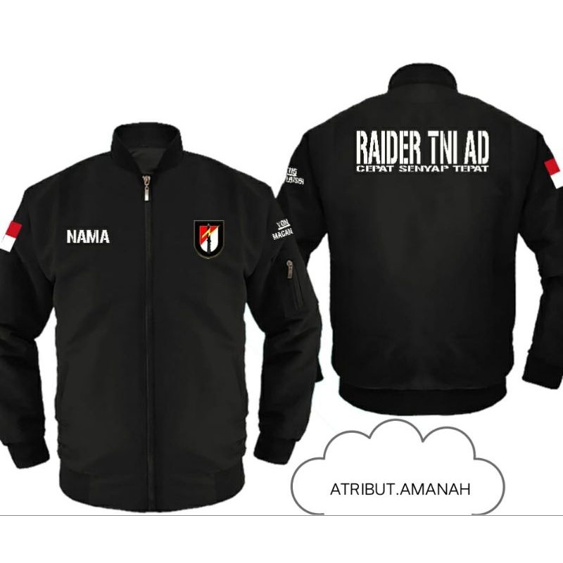 JAKET BOMBER RAIDER TNI AD