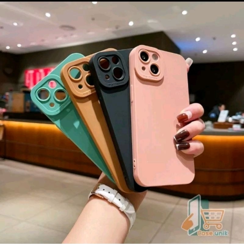 Soft case/slikon/kondom terbaru macaron pro camera/kamera type Hp Realme C17/C7i