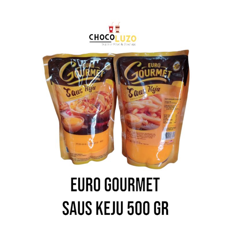 

Euro Gourmet Saos Keju Cheese (Burger, Kentang, Kebab, Sosis)
