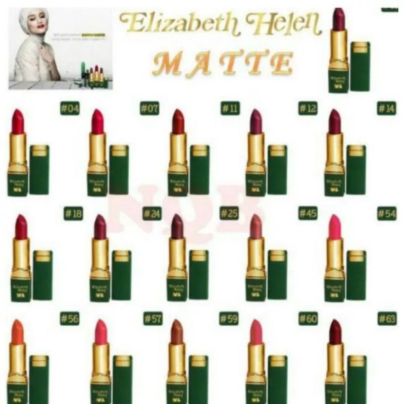 lipstik Elizabeth Helen Original BPOM