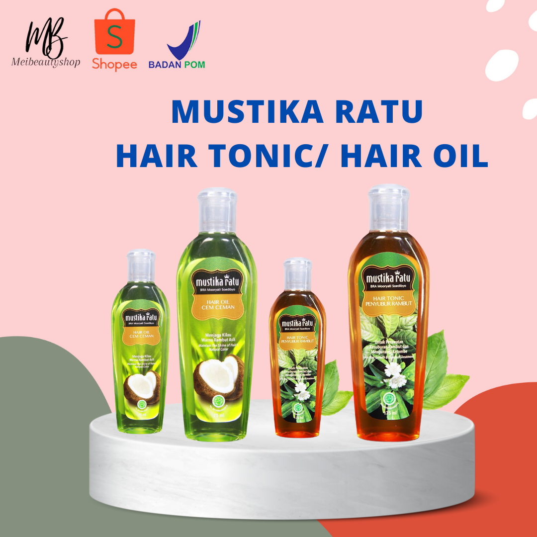 Mustika Ratu Minyak Cemceman Hair Oil| Hair Tonic