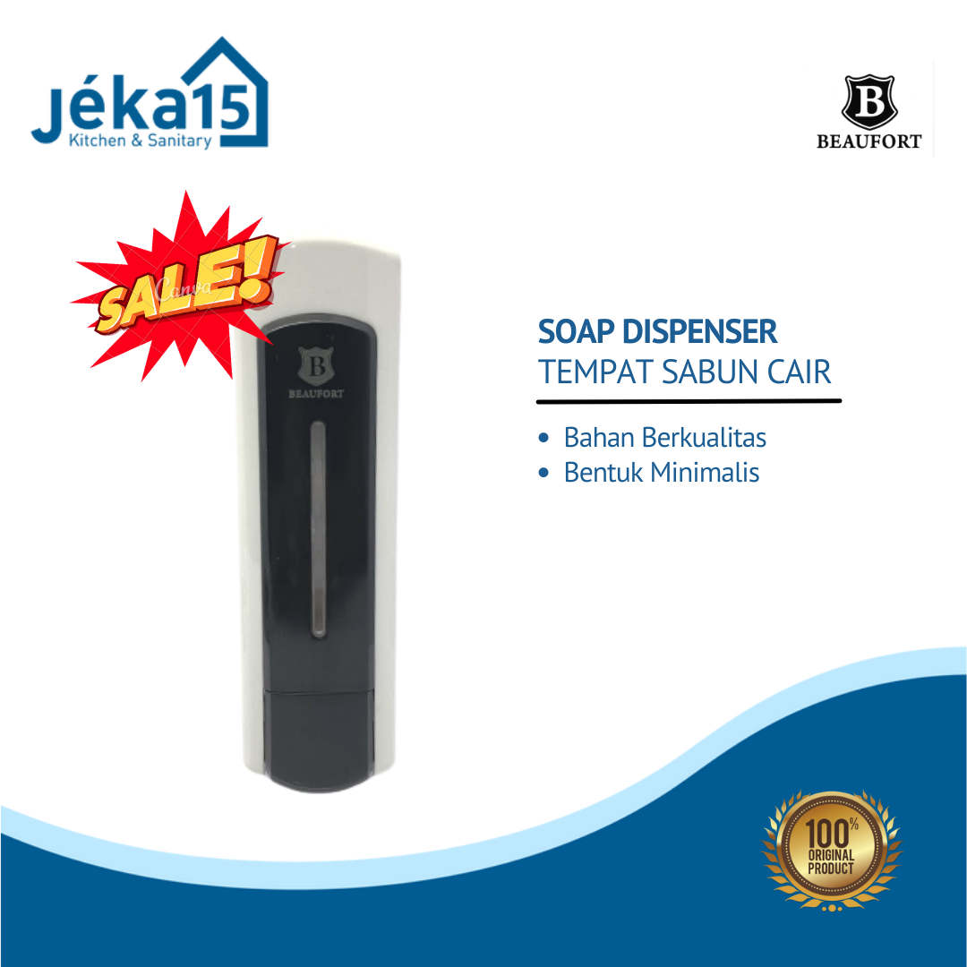 DISPENSER SABUN CAIR | TEMPAT SABUN DINDING SINGLE