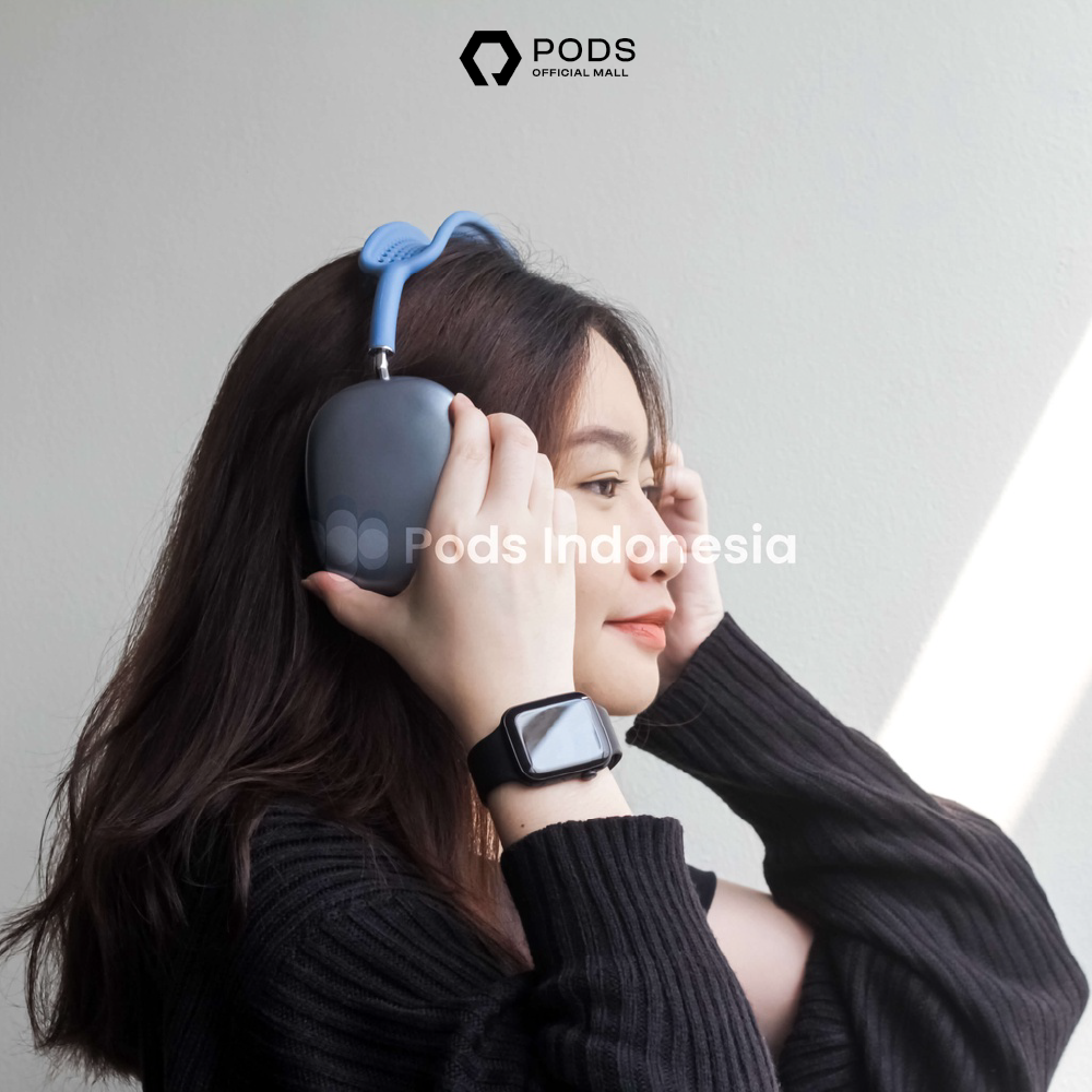 The Pods Max 2023 Wireless Bluetooth Headpones for IOS &amp; Android by Pods Indonesia