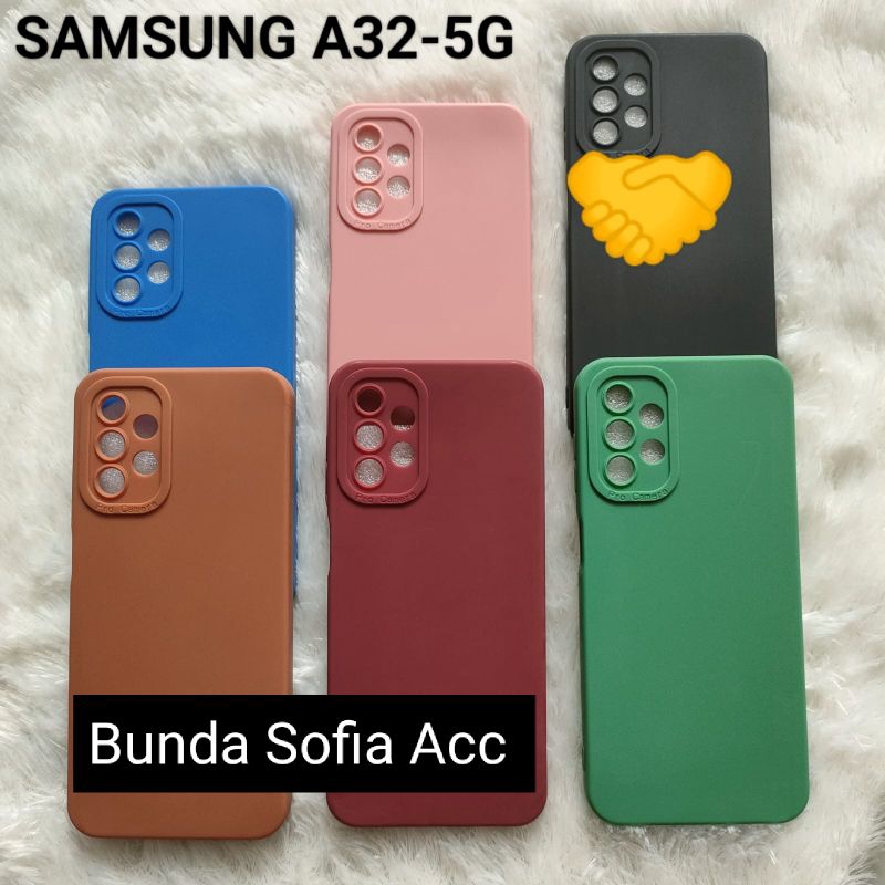 Softcase macaron pro camera for Samsung A32-5G