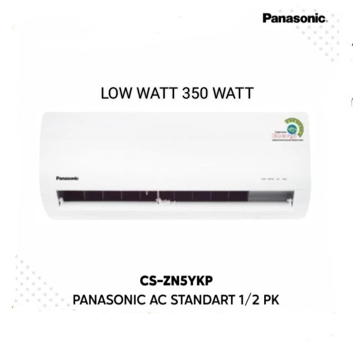 AC PANASONIC 1/2PK ZN5YKP 1/2 PK + PASANG DEPOK 5YKP 0,5 PK LOW WATT 350 WATT