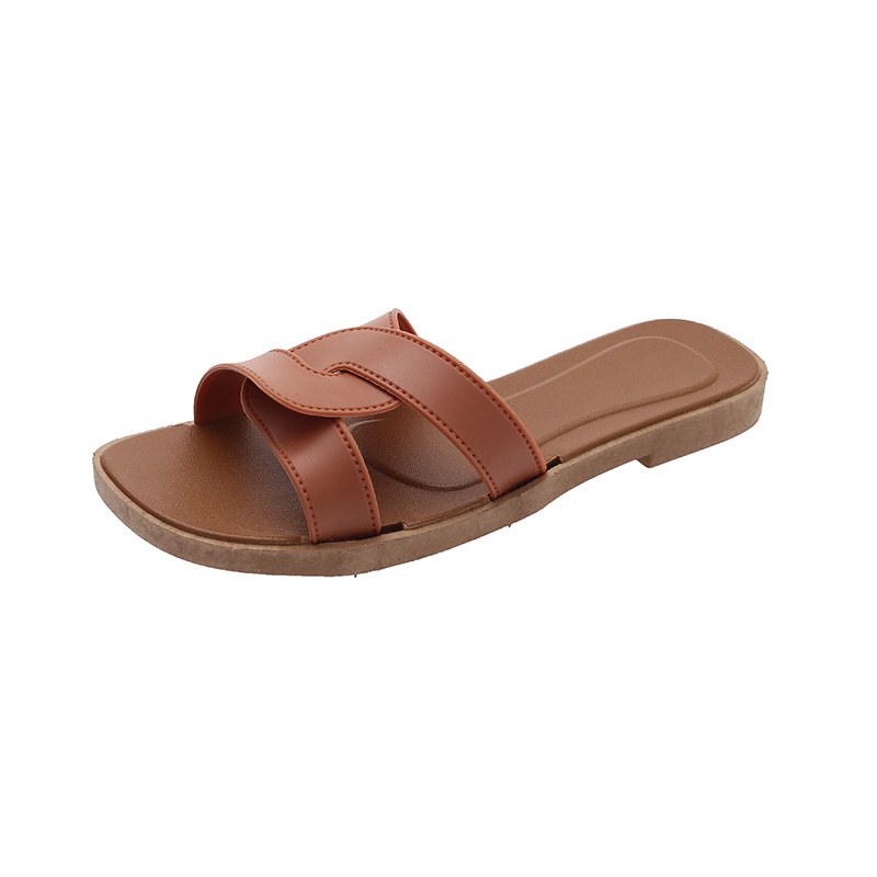 Sendal Jelly Slop Karet Wanita Sandal Flat Slip On Fashion Casual Sandal Perempuan Bagus