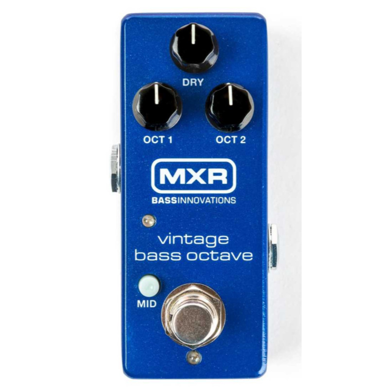 Bass Efek Bass Effect MXR Vintage Bass Octave M280G1 Effect Pedal