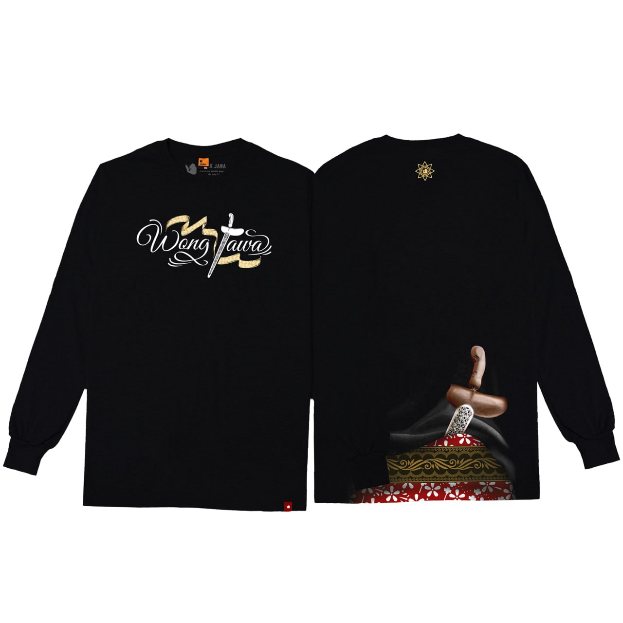 KAOS BIJAK JAWA WONG JAWA LENGAN PANJANG