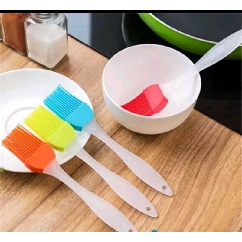 KUAS OLES MINYAK SILIKON KUAS MENTEGA KUAS BBQ KUAS OLES KUE