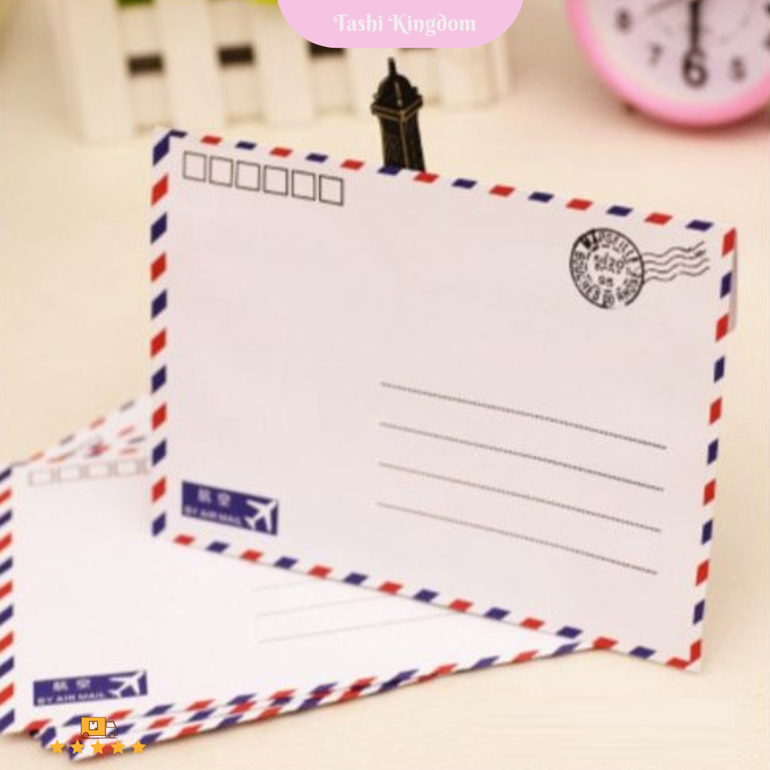 

Amplop vintage amplop Kraft surat amplop pos vintage kartu pos surat amplop pos