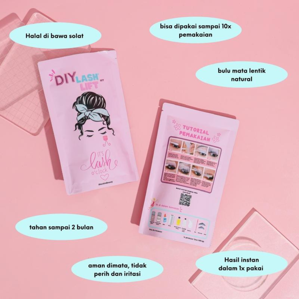 [ FREE GIFT ] DIY LASH LIFT KIT Blazskin Beauty - Eyelash Lift Pelentik Bulu Mata