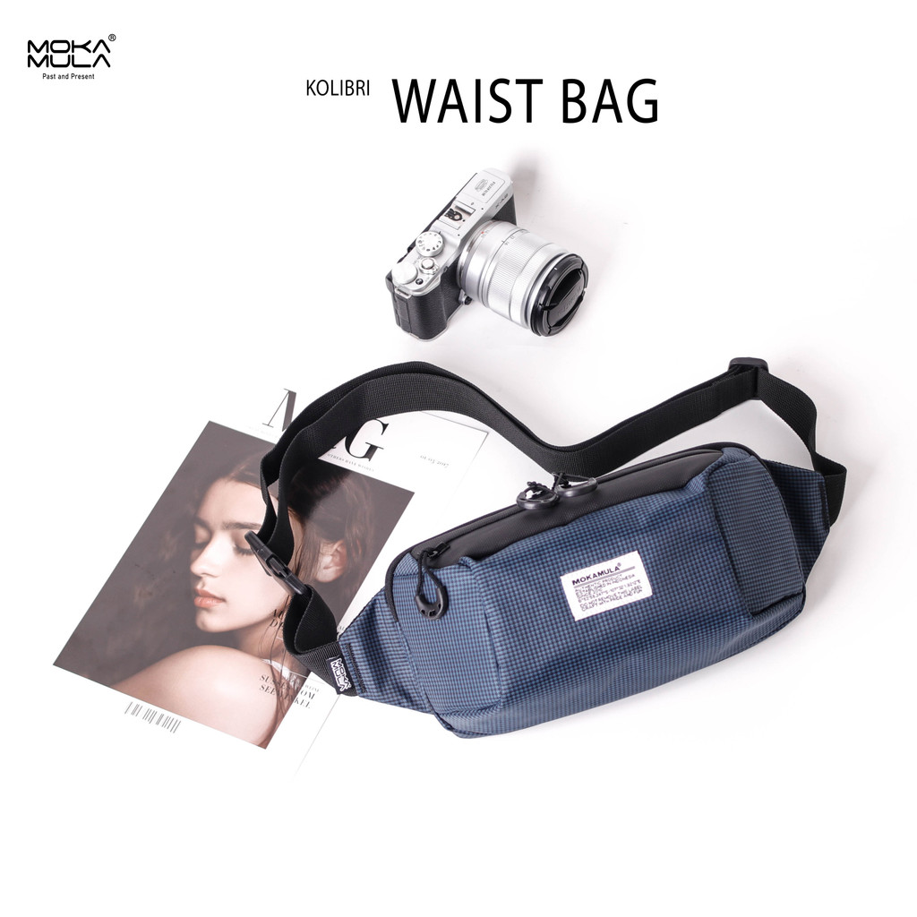 Waistbag Pria Waterproof Tas Pinggang Original - Kolibri  Mokamula