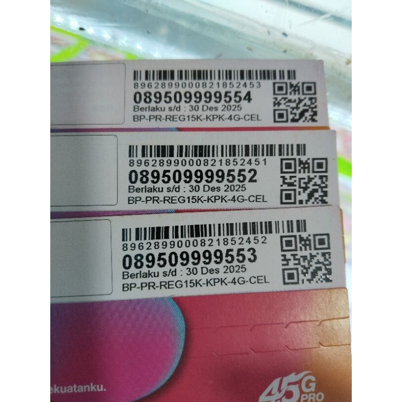 perdana kartu cantik tri triple 9