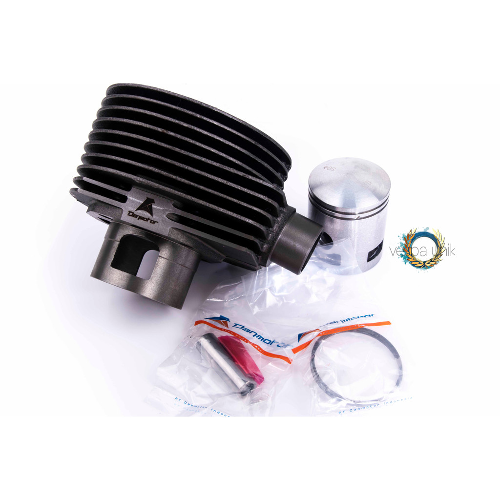 Cylinder Blok Set Lubang 3 Vespa PX Exclusive2 Danmotor