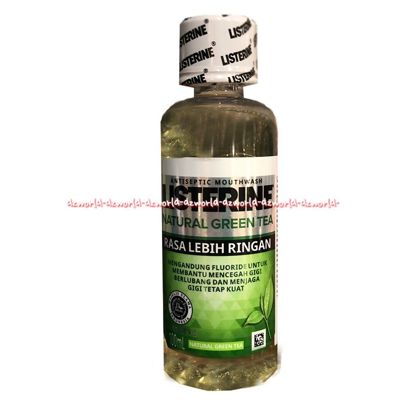 Listerine Cool Mint 100ml Natural Green Tea Freshburst Obat Kumur Kumur Mouthwash Mouth Wash Listerin