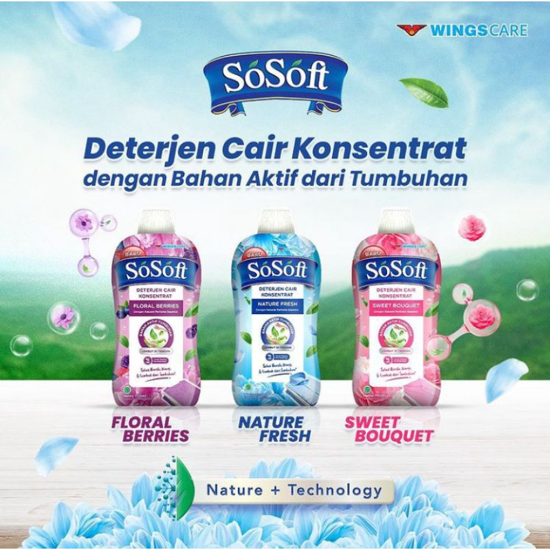 Sosoft Deterjen Cair