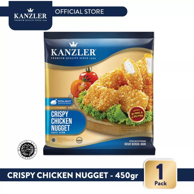 

kanzler Crispy Chicken Nugget 450gr