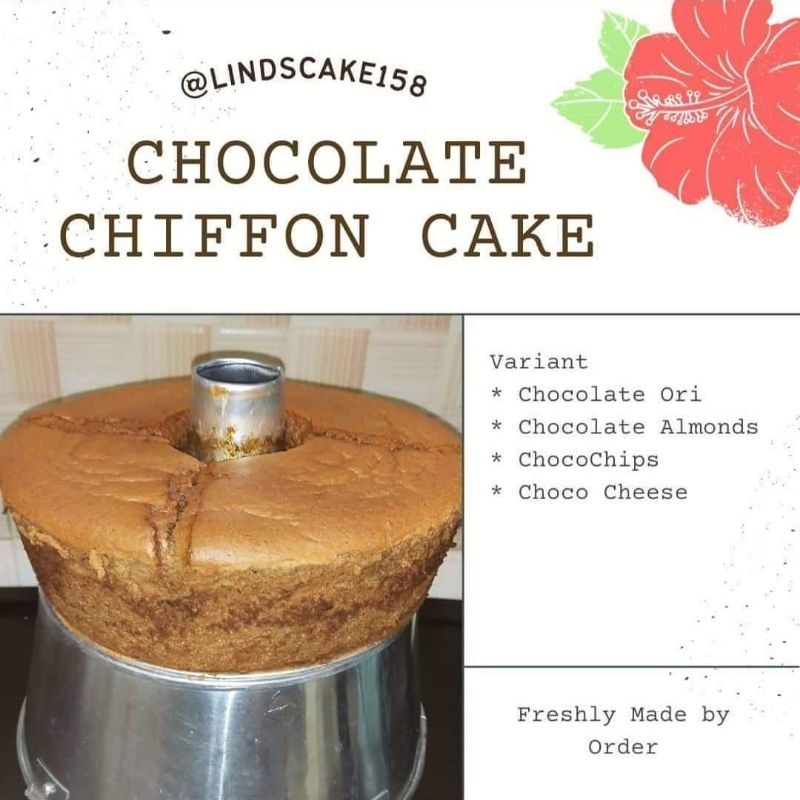 

Chiffon Cake Chocolate Original D22