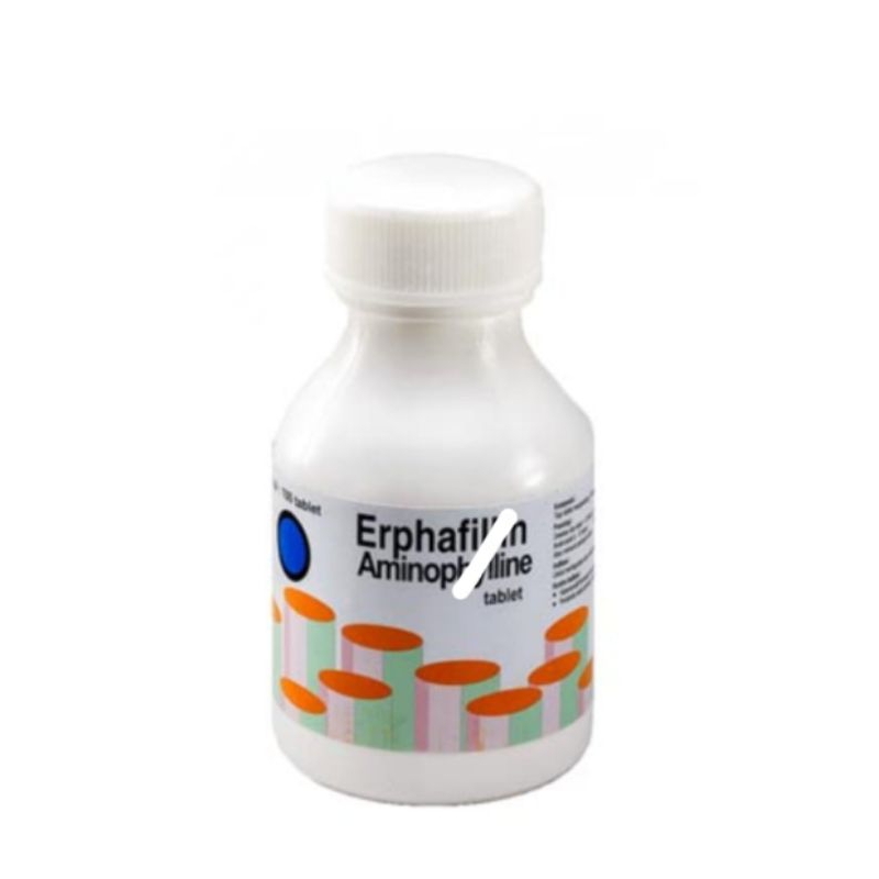 Erphafillin erphafilin isi 100 Tablet per botol