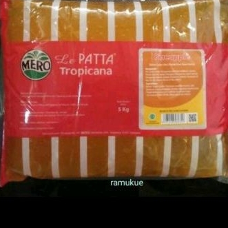 

selai nanas/pineapple lepatta mero tropicana repack 500 gram