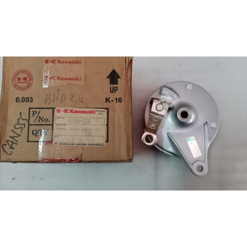 Panel Tutup Tromol Belakang Asli Kawasaki Blitz  Blitz Joy  41035-0005